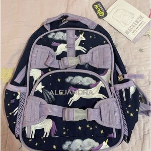 Pottery barn kids mini unicorn backpack